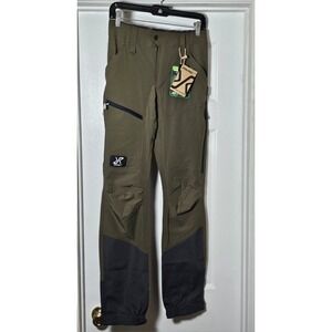 Revolution Race Silence Pants Size Small 27"-28" Hypershell Dark Olive